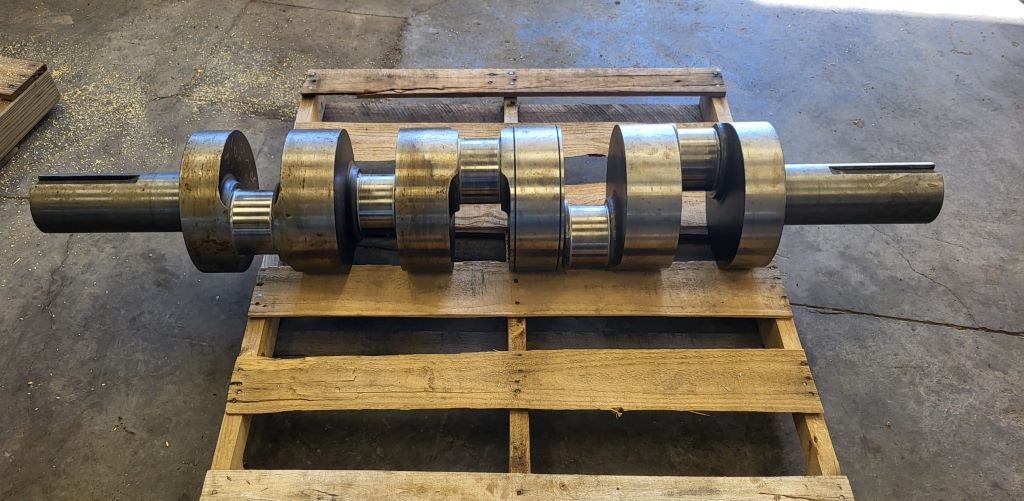 Rebuilt Oilwell A-546 Quintuplex Pump Crankshaft Only