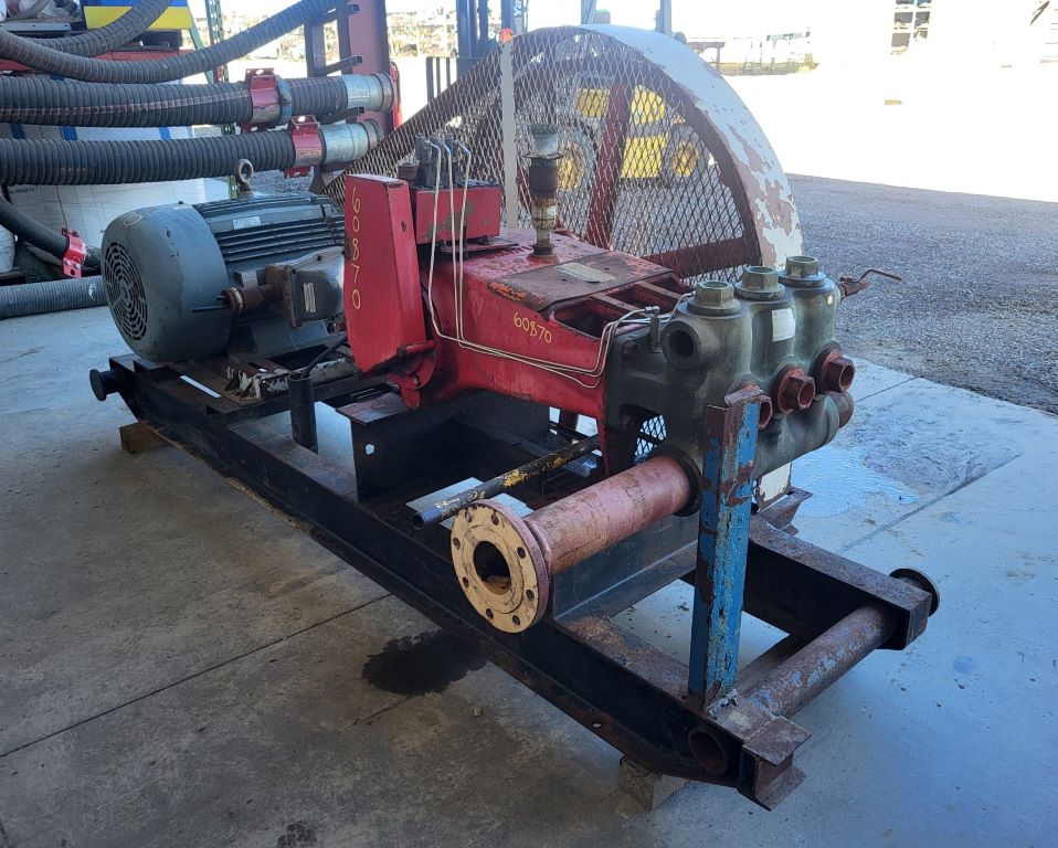 Used Wheatley HP-100 Triplex Pump Package