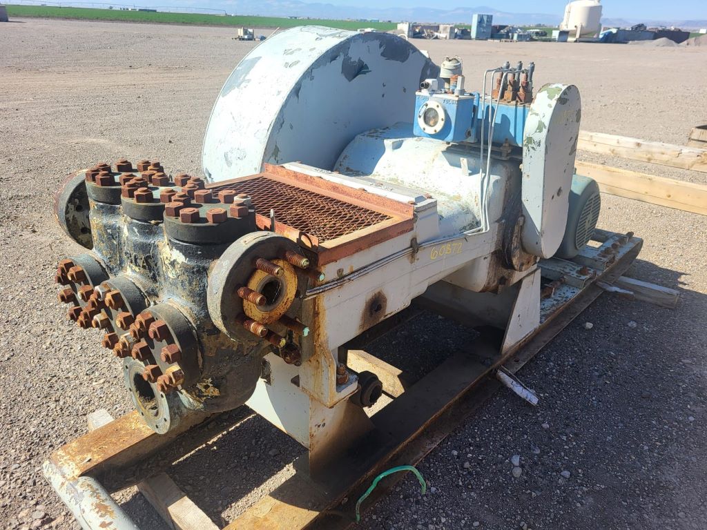 Used Gaso 3581-L Triplex Pump Package