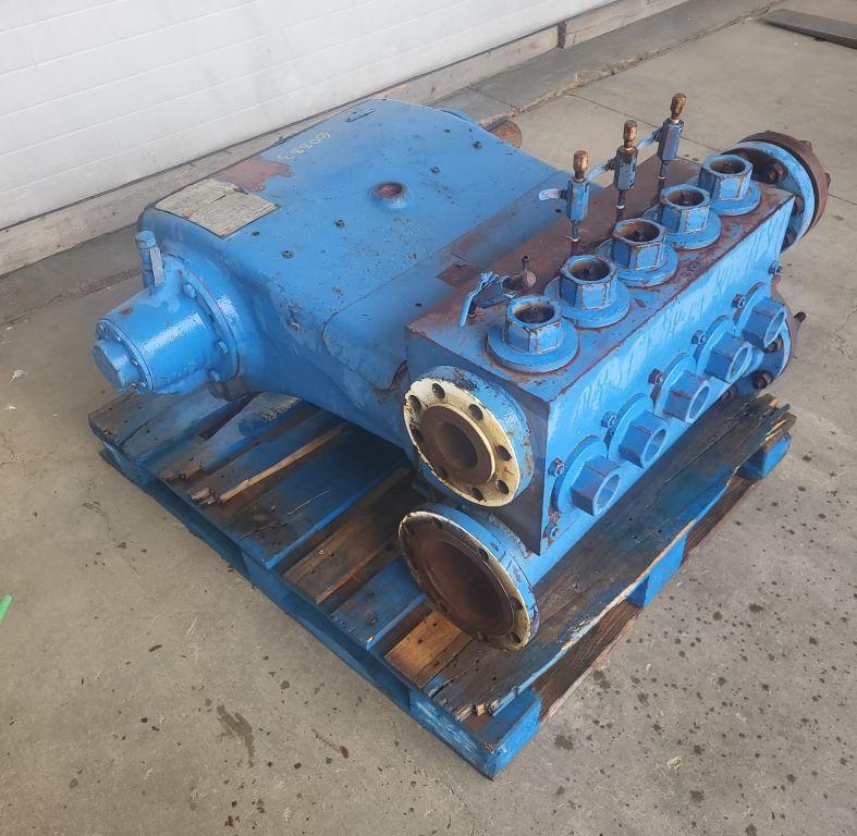 Used Wheatley HP-125L Triplex Pump Complete Pump