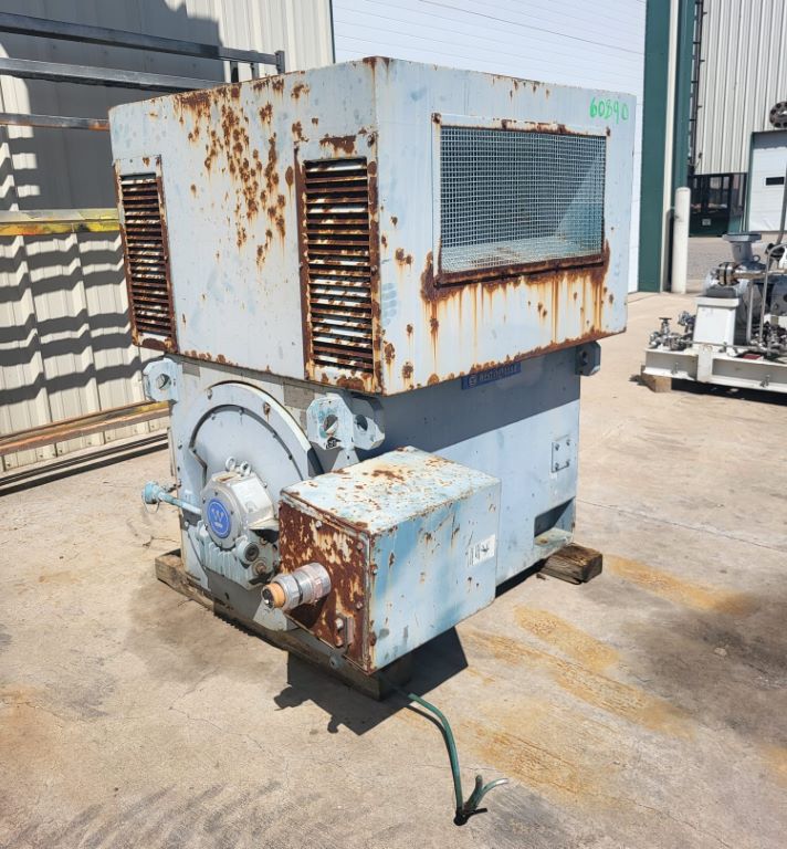 Used 1250 HP Horizontal Electric Motor (Teco Westinghouse)