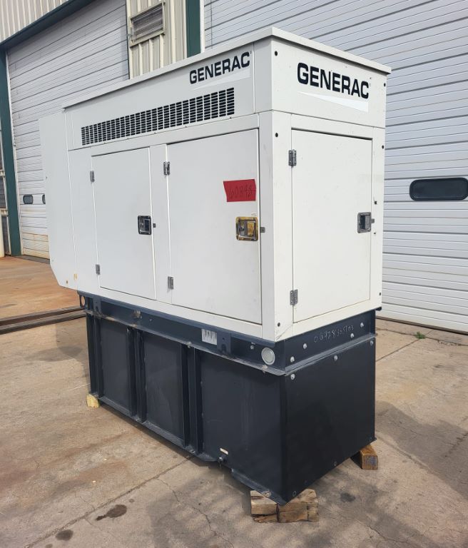 Used Generac 11146720200/ 50 KW Diesel Generator