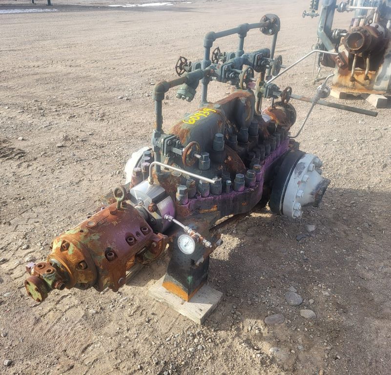 Used Union 4x6 MPE Horizontal Multi-Stage Centrifugal Pump Complete Pump