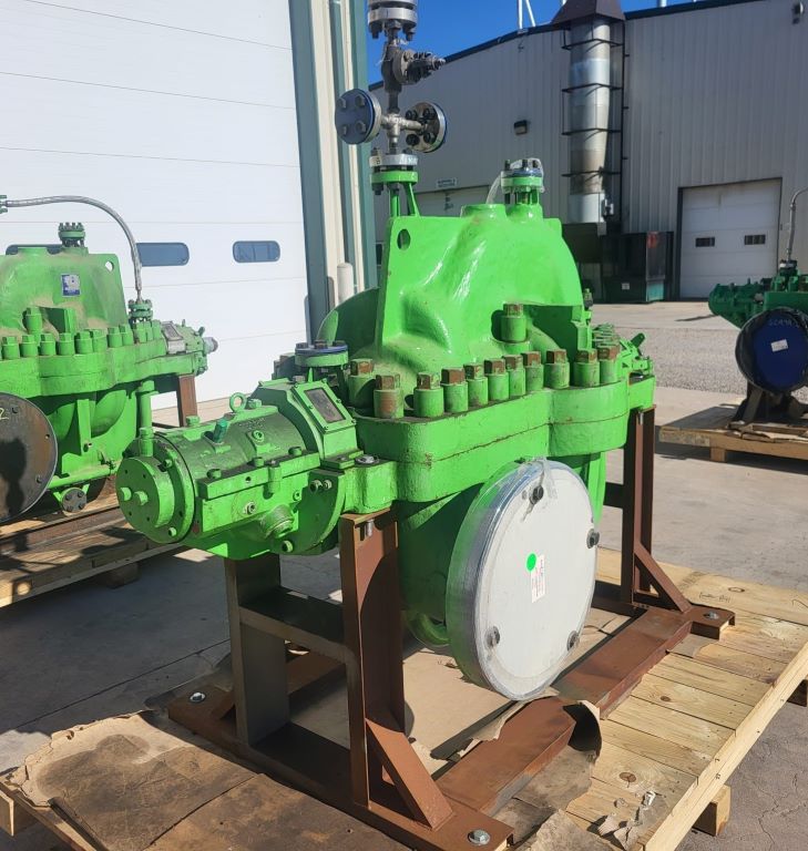 Used Sulzer Bingham 10x10x13.5 MSD Horizontal Multi-Stage Centrifugal Pump Complete Pump