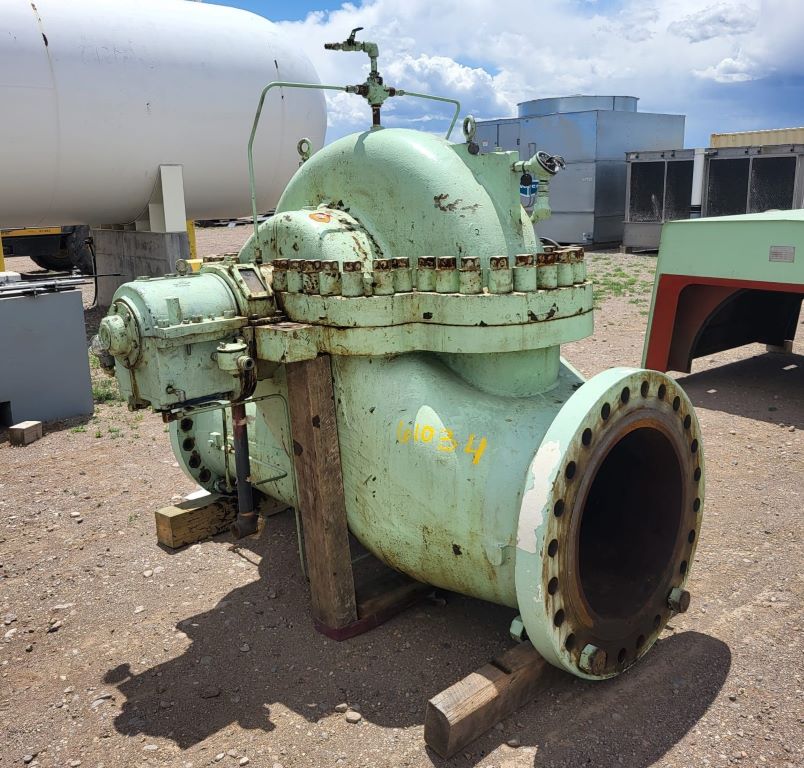 Used Sulzer Bingham 20x24x31 HSB Horizontal Single-Stage Centrifugal Pump Complete Pump