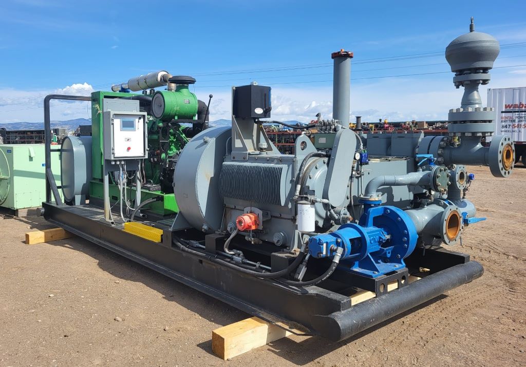 Used Oilwell A-348-5 Triplex Pump Package
