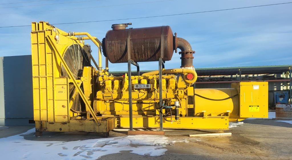 Used Caterpillar 3516 STD Diesel Generator Package