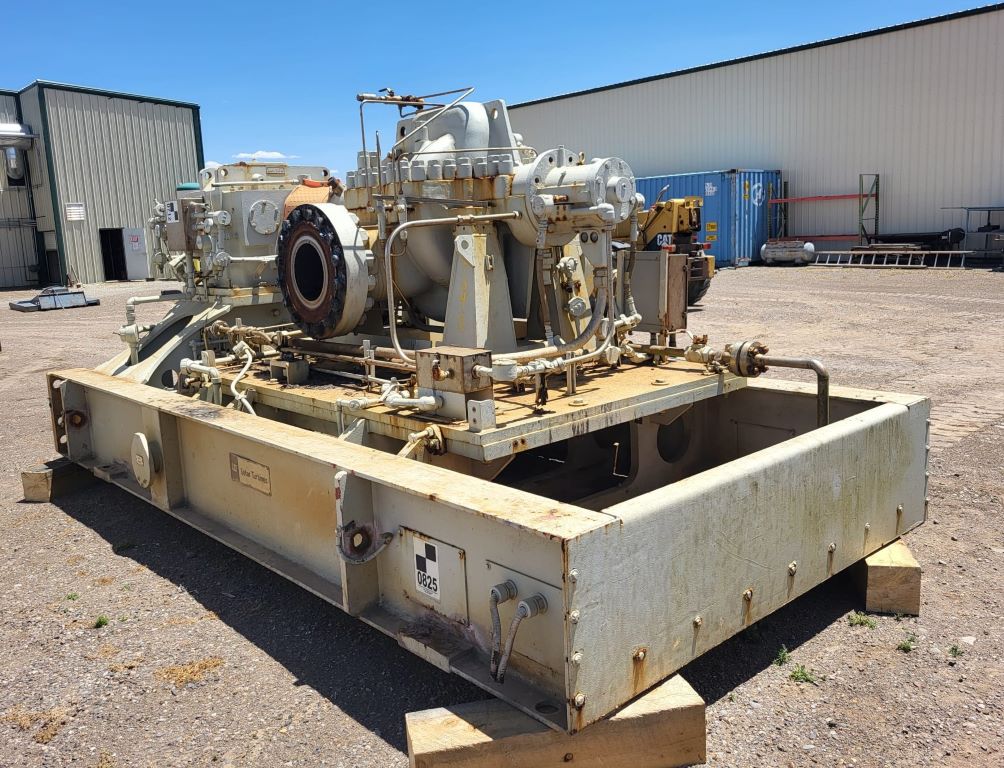 Used Byron Jackson 12x14x18 DVMX Horizontal Multi-Stage Centrifugal Pump Package