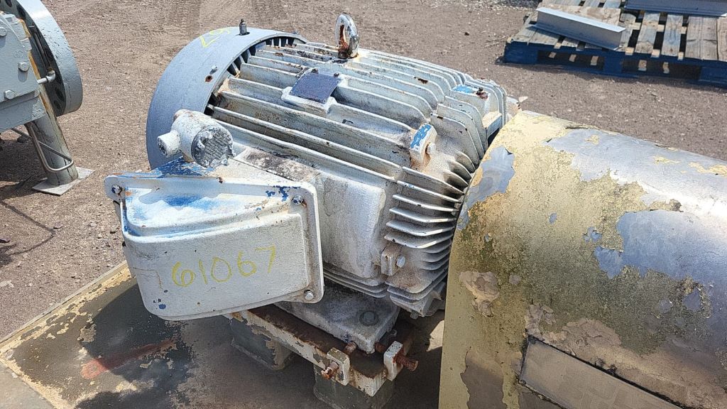 Used  HP Horizontal Electric Motor (Teco) Package