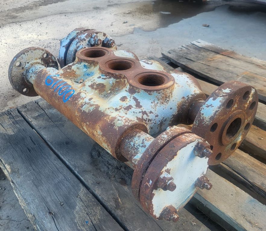 Used Wheatley P-323 Triplex Pump Fluid End Only