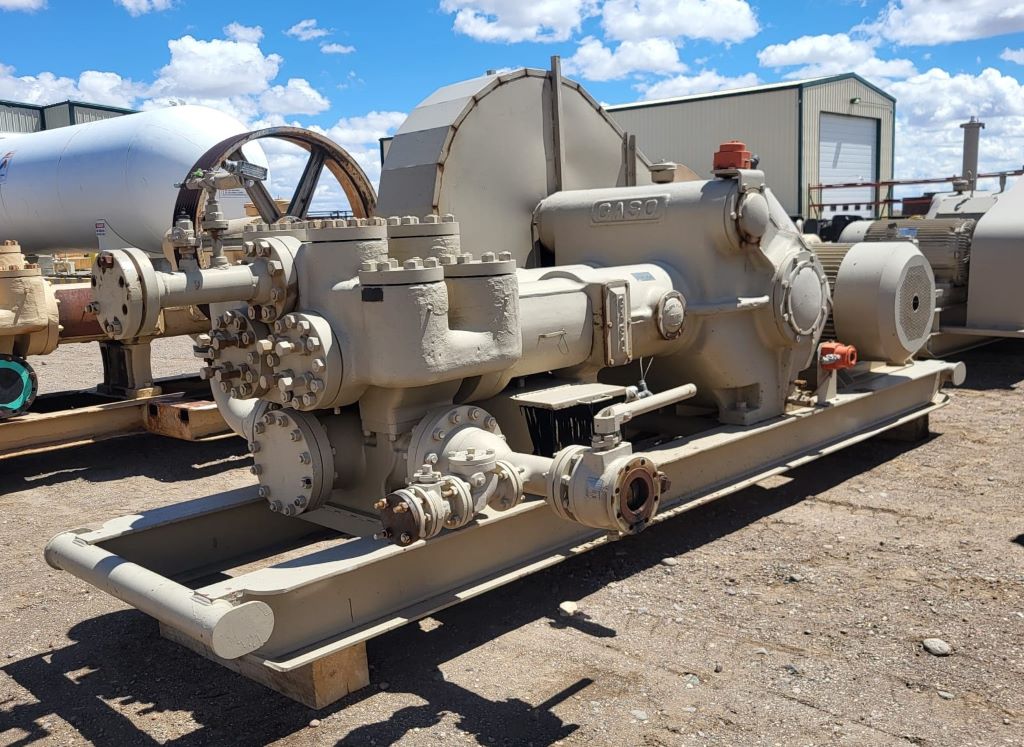 Used Gaso 2651 Duplex Pump Package