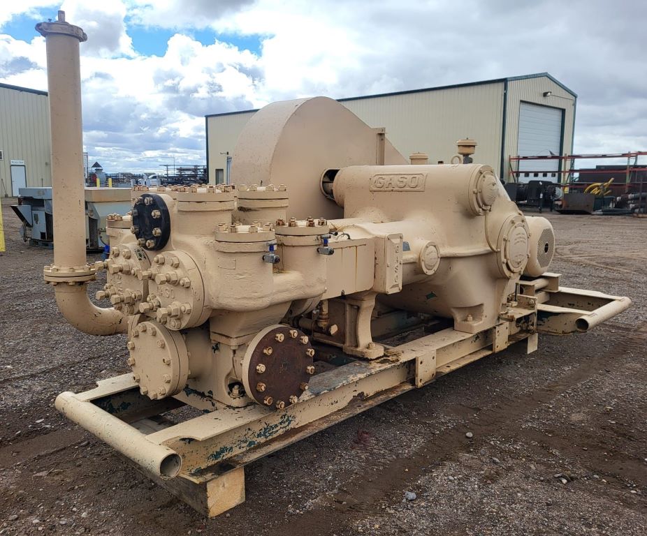 Used Gaso 2652 Duplex Pump Package