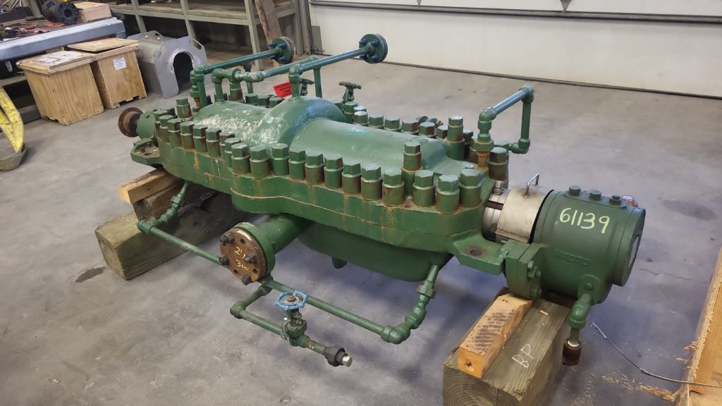 Used Pacific JTC Horizontal Multi-Stage Centrifugal Pump