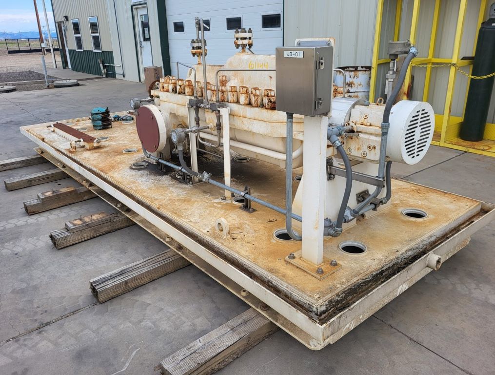 Unused Surplus Sulzer Bingham 4x6x10.5C MSD2 Horizontal Multi-Stage Centrifugal Pump Complete Pump