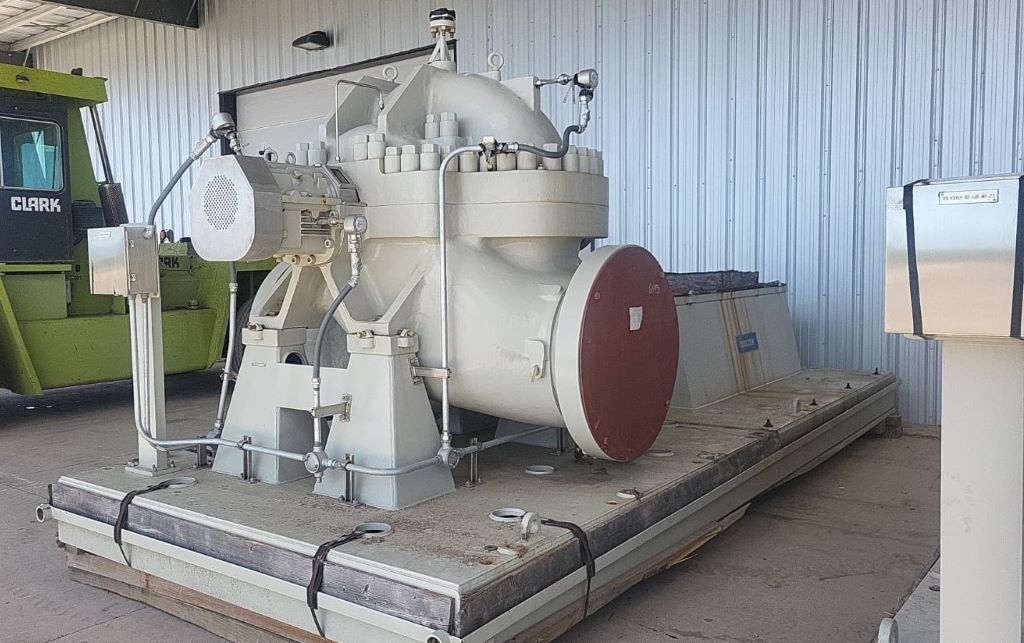 Unused Surplus Sulzer 24x24x29AZ HSB Horizontal Single-Stage Centrifugal Pump Complete Pump