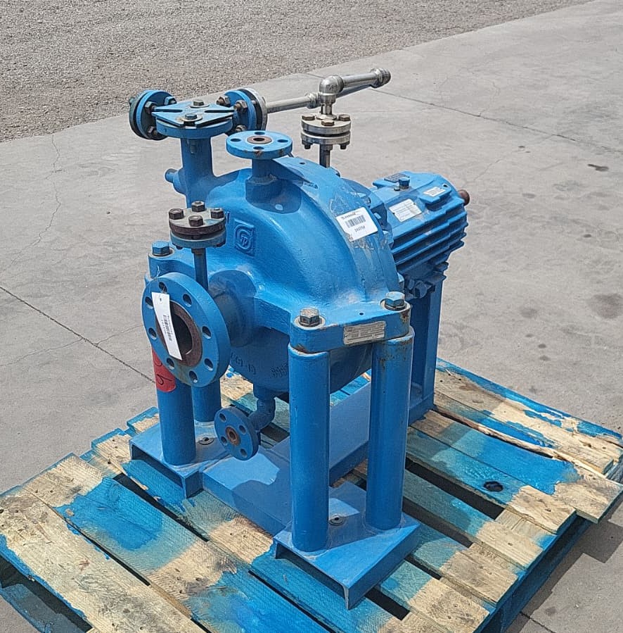 Unused Surplus Goulds 3700 MX 1x3-13AL Horizontal Single-Stage Centrifugal Pump Complete Pump