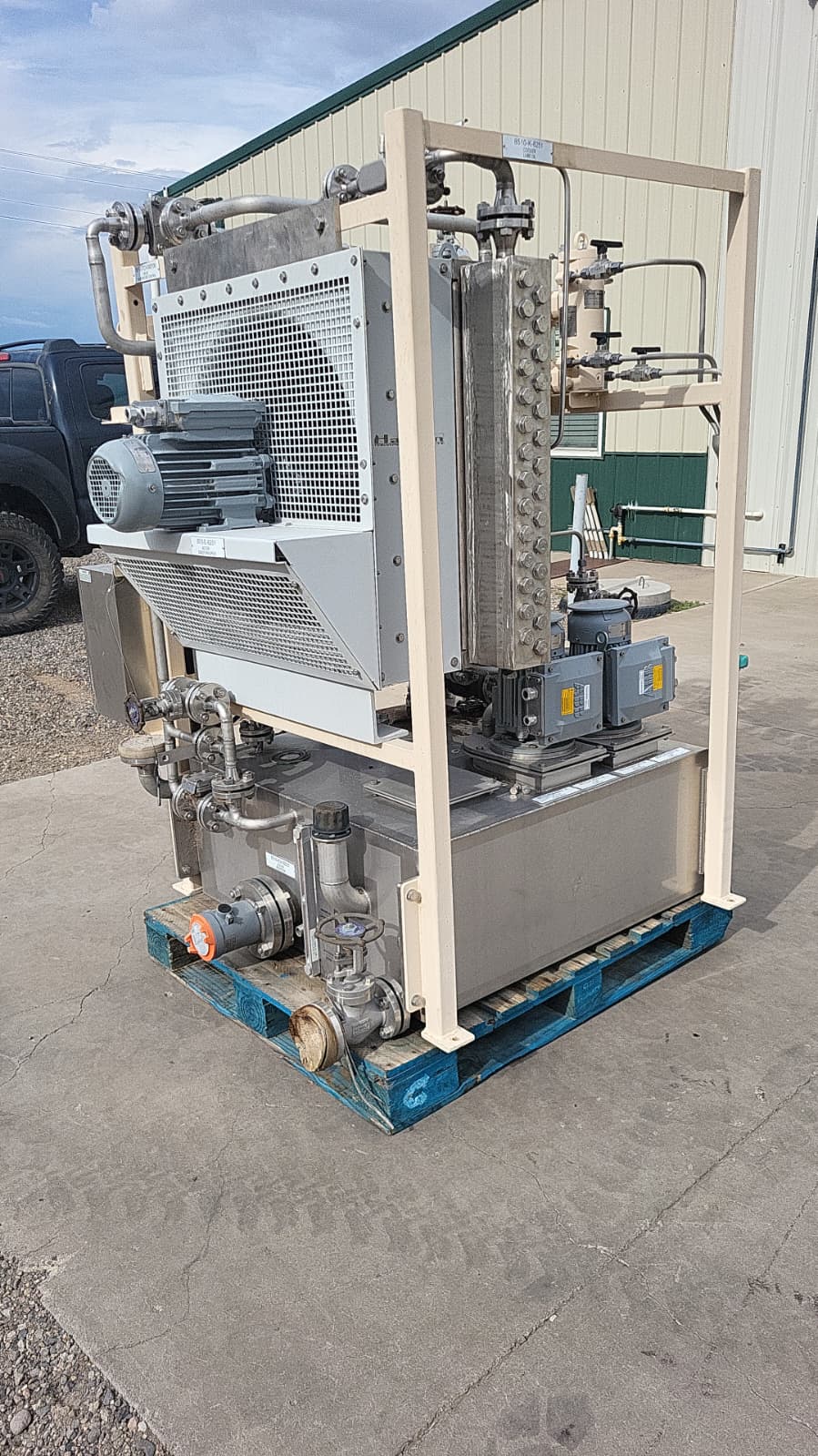 Used lube Skid -